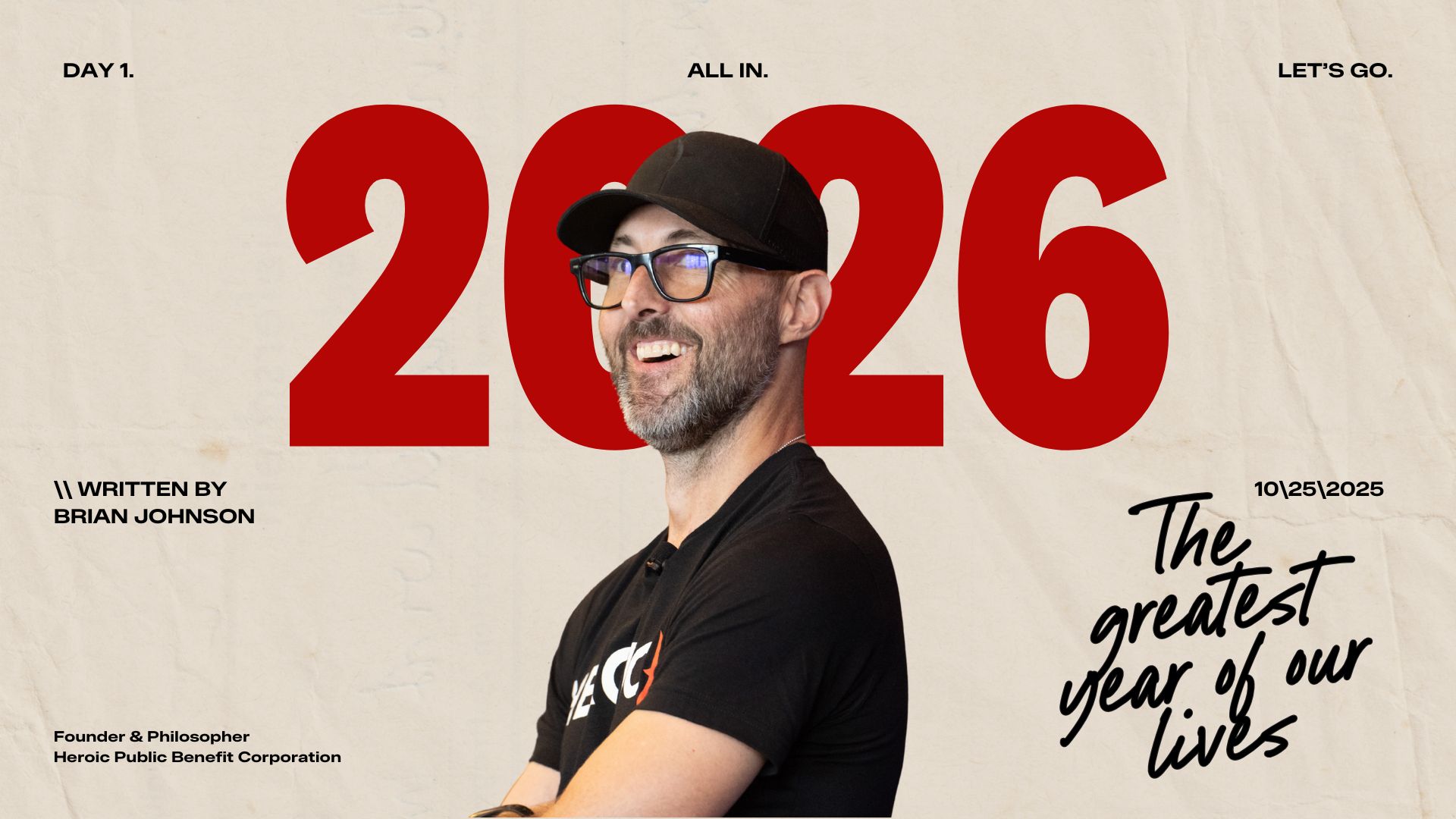 2026: The Greatest Year Of Our Lives